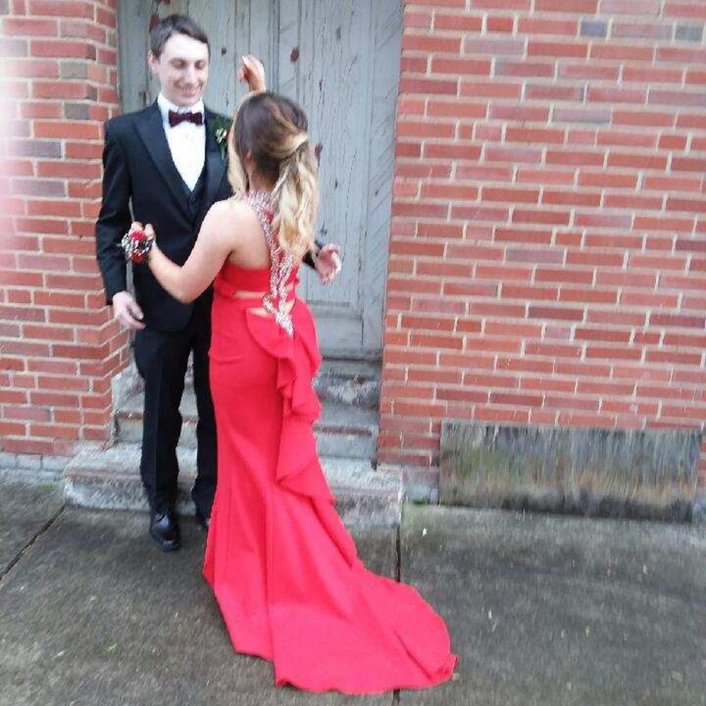 Red Prom Dress - Picture 3 of 3